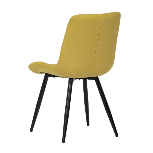 Jídelní židle NIDORA — kov, látka, více barev