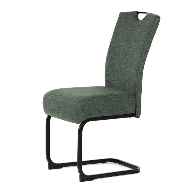 Jídelní židle MARLENE — kov, látka, více barev - Barevné varianty jídelní židle MARLENE: Šedá