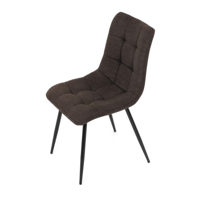 Jídelní židle MONDE — kov, látka, více barev - Barevné varianty jídelní židle MONDE: Stříbrná