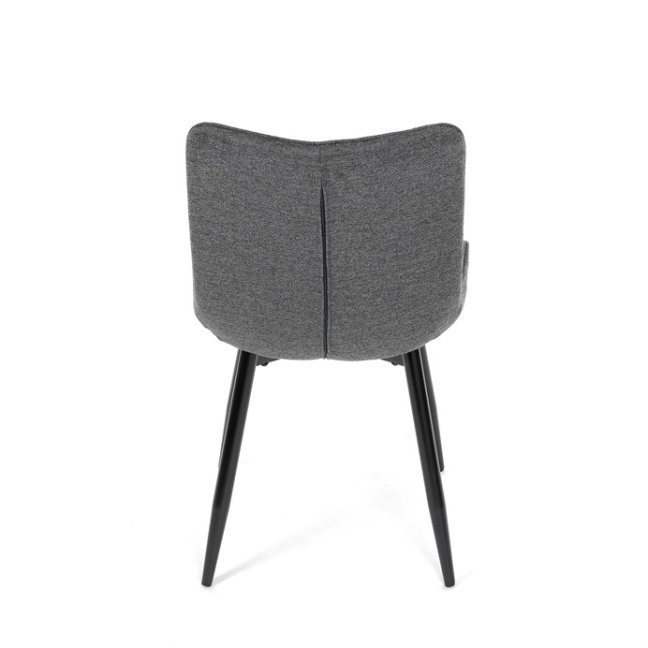 Jídelní židle PAELA — kov, látka, více barev - Barevné varianty jídelní židle PAELA: Světle šedá