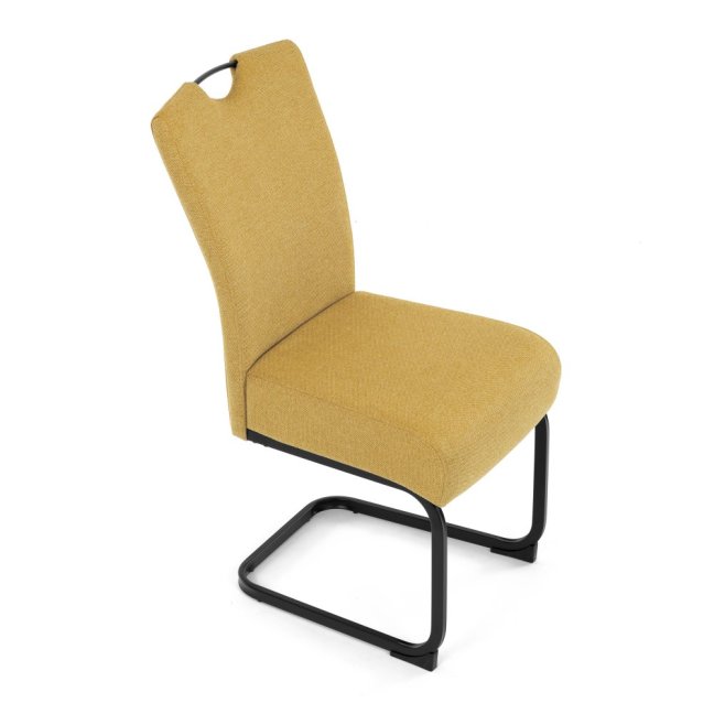 Jídelní židle MARLENE — kov, látka, více barev - Barevné varianty jídelní židle MARLENE: Šedá