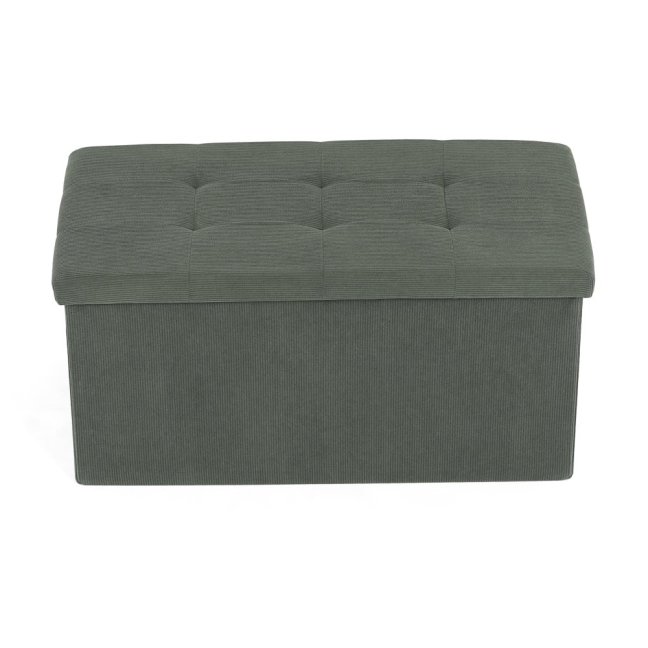 Taburet AFRODITE s úložným prostorem — manšestr, více barev