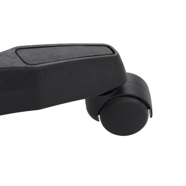 Kancelářská ergonomická židle MANET — síť / látka, černá