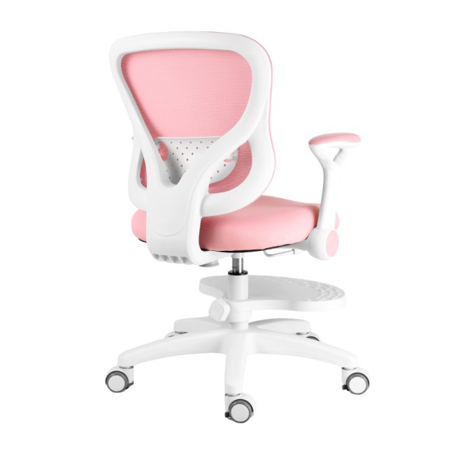 Dětská rostoucí židle Neoseat JUNI 007 — látka, pratelný potah, růžová