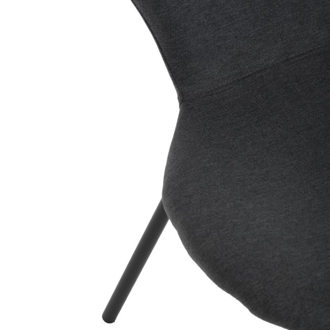 Jídelní židle JULES — kov, látka, více barev - Barevné varianty jídelní židle JULES: Světle šedá