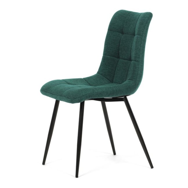 Jídelní židle MONDE — kov, látka, více barev - Barevné varianty jídelní židle MONDE: Stříbrná