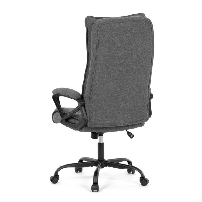 Kancelářské křeslo EBRO — látka, šedá