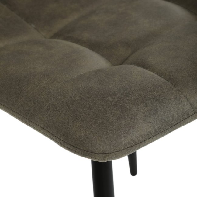 Jídelní židle THEO III — kov, látka vintage, více barev - Barevné varianty židle THEO III: Černá