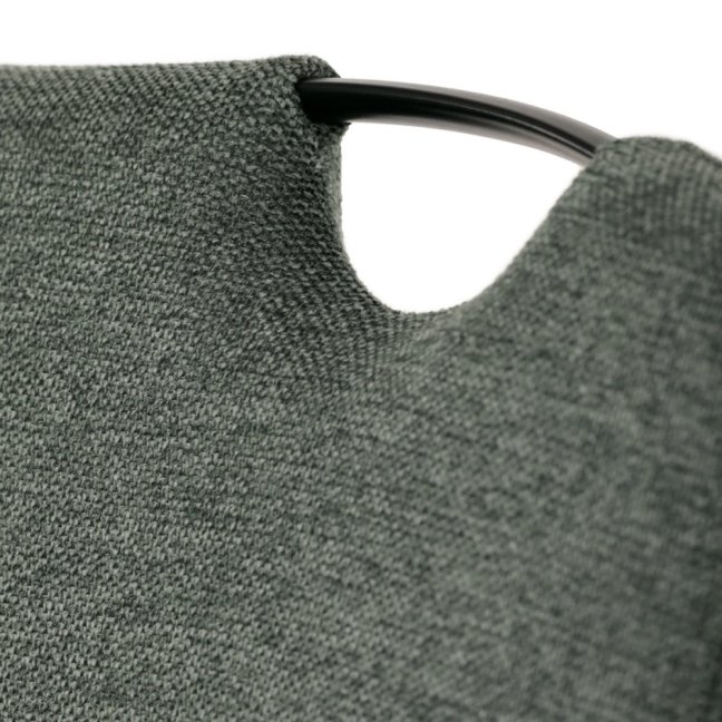 Jídelní židle MARLENE — kov, látka, více barev - Barevné varianty jídelní židle MARLENE: Šedá