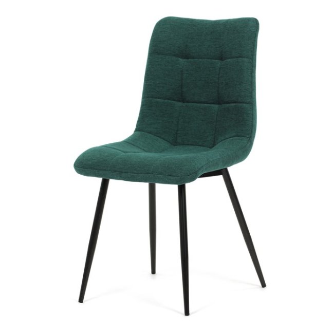 Jídelní židle MONDE — kov, látka, více barev - Barevné varianty jídelní židle MONDE: Stříbrná