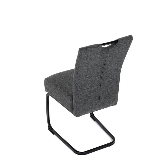 Jídelní židle MARLENE — kov, látka, více barev - Barevné varianty jídelní židle MARLENE: Šedá