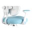 Dětská rostoucí židle Neoseat KIDDY TWO — látka, modrá (rozbaleno)