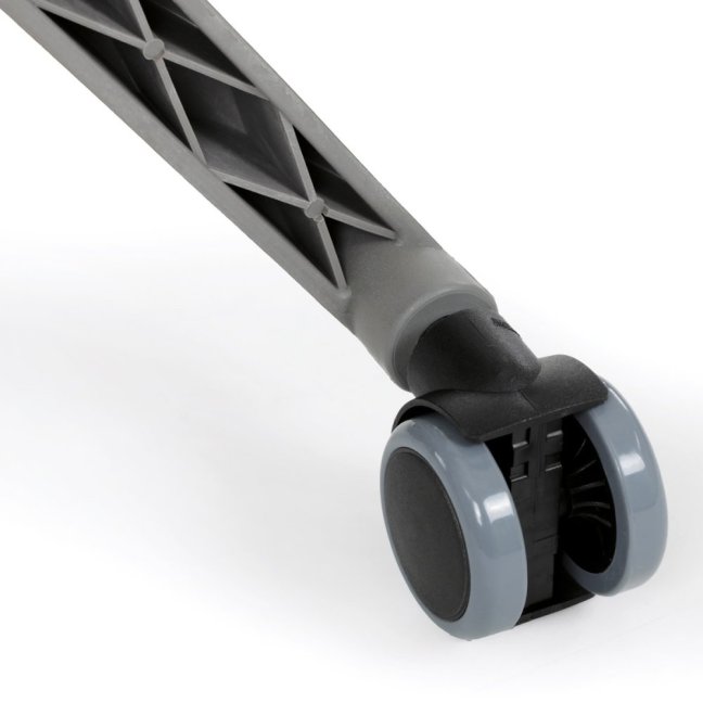 Kancelářská ergonomická židle GRANT II — síť, látka, šedá