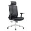Kancelářská ergonomická židle Neoseat SABRINA — síť / látka, černá, nosnost 150 kg