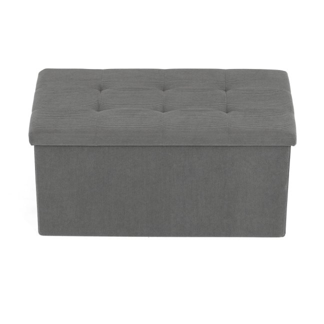 Taburet AFRODITE s úložným prostorem — manšestr, více barev