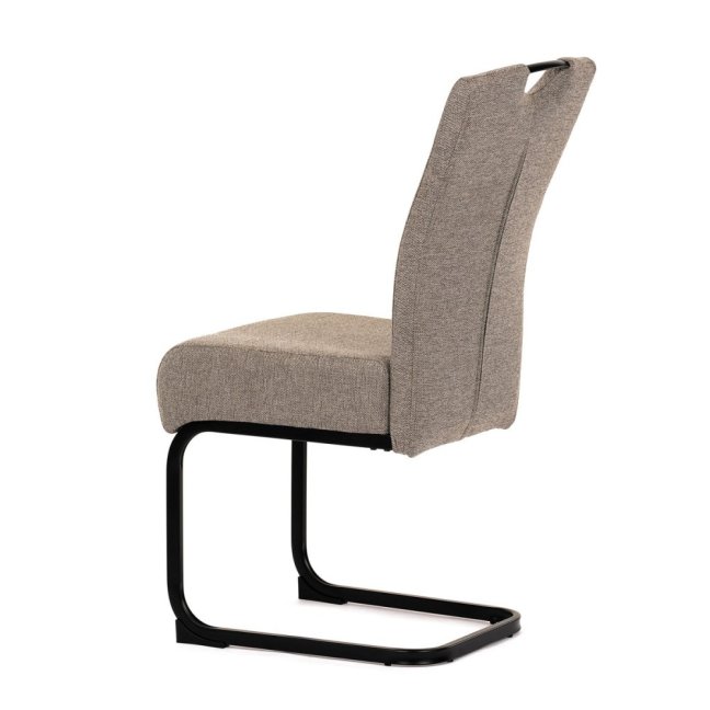 Jídelní židle MARLENE — kov, látka, více barev - Barevné varianty jídelní židle MARLENE: Šedá