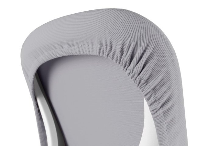 Dětská rostoucí židle Neoseat JUNI 006 — látka, pratelný potah, šedá