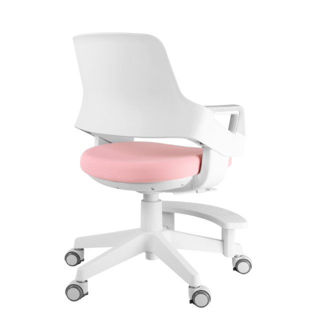 Dětská rostoucí židle Neoseat KIDDY FIVE — látka, pratelný potah, růžová