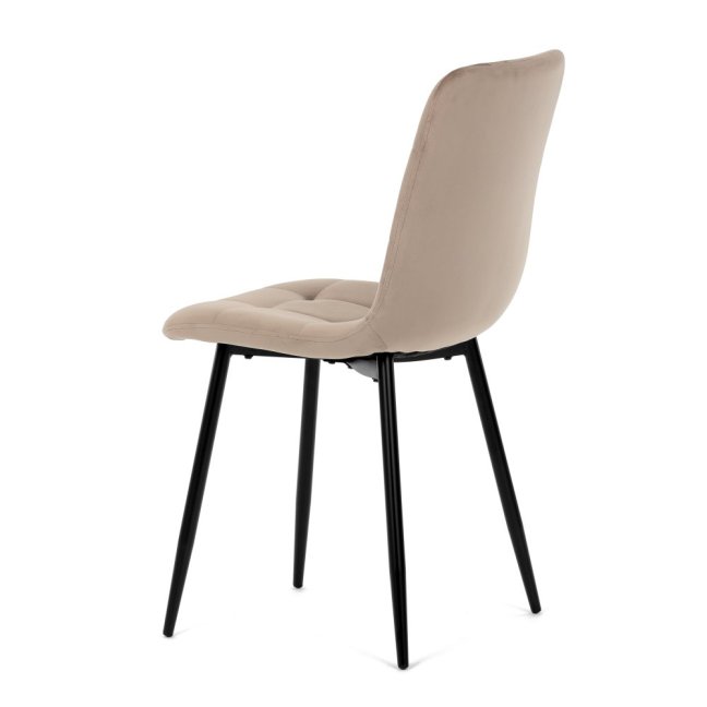 Jídelní židle THEO II — kov, samet, více barev - Barevné varianty židle THEO II: Modrá