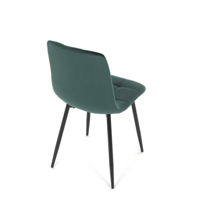 Jídelní židle THEO II — kov, samet, více barev - Barevné varianty židle THEO II: Modrá