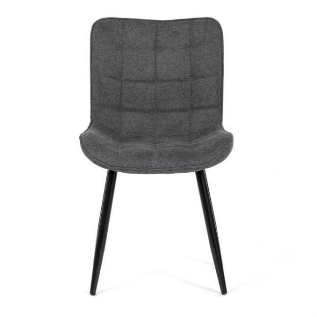 Jídelní židle PAELA — kov, látka, více barev - Barevné varianty jídelní židle PAELA: Světle šedá