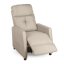 Relaxační polohovací TV křeslo MODO — látka, béžová, nosnost 130 kg