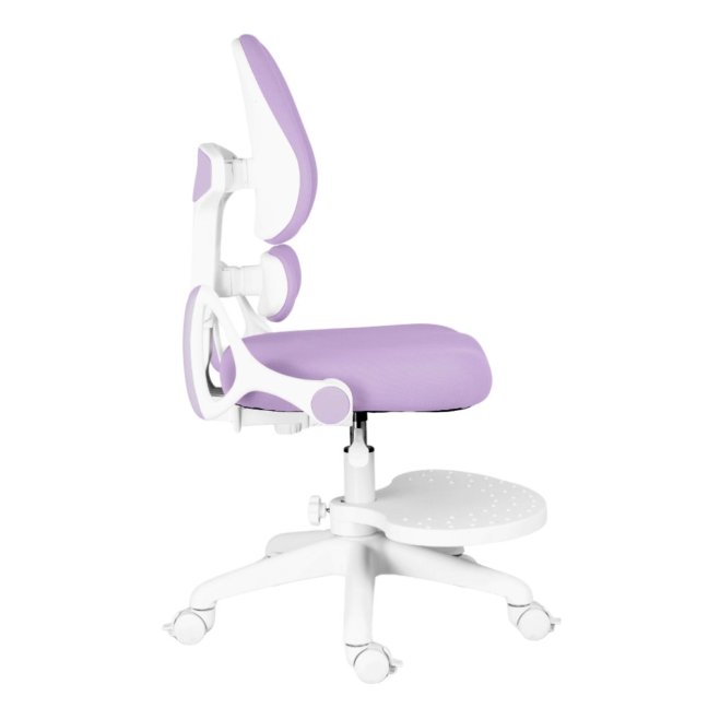 Dětská rostoucí židle Neoseat KIDDY TWO — látka, pratelný potah, fialová