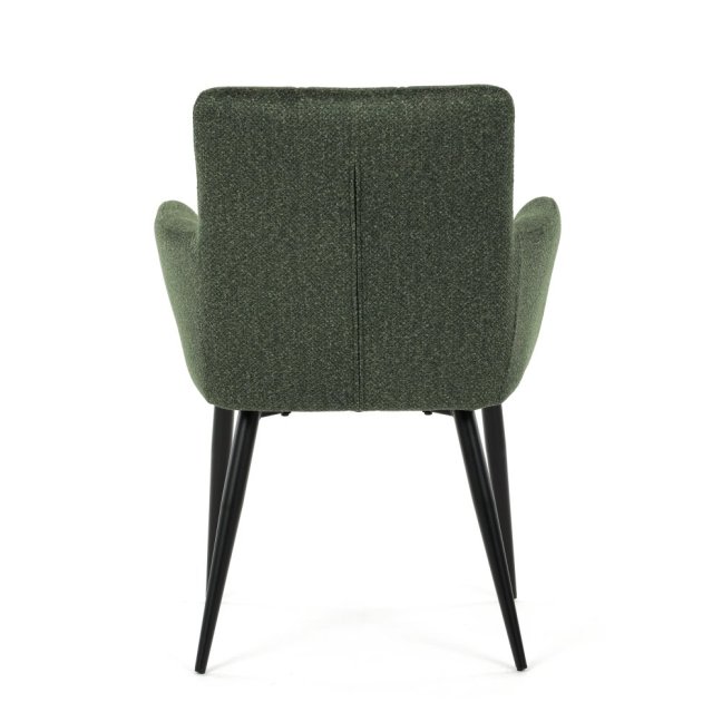 Jídelní křeslo LYON — kov, látka, více barev - Barevné varianty jídelního křesla LYON: Tmavě šedá