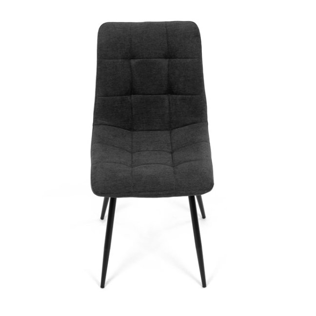 Jídelní židle MONDE — kov, látka, více barev - Barevné varianty jídelní židle MONDE: Stříbrná