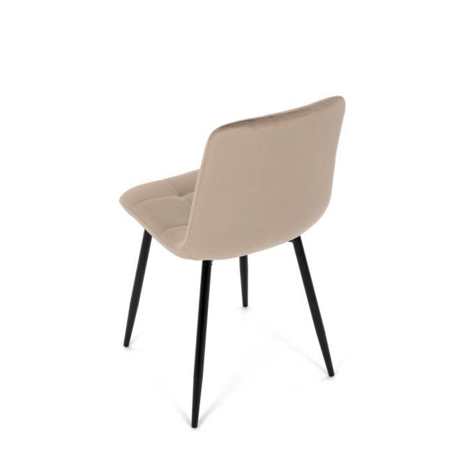 Jídelní židle THEO II — kov, samet, více barev - Barevné varianty židle THEO II: Modrá