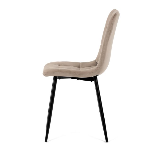 Jídelní židle THEO II — kov, samet, více barev - Barevné varianty židle THEO II: Modrá