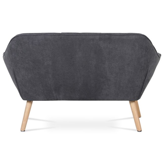 Relaxační pohovka ASPO — masiv, látka, šedá