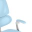 Dětská otočná židle Neoseat JUNI 023 — látka, pratelný potah, modrá