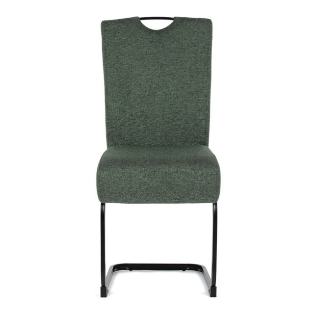 Jídelní židle MARLENE — kov, látka, více barev - Barevné varianty jídelní židle MARLENE: Šedá