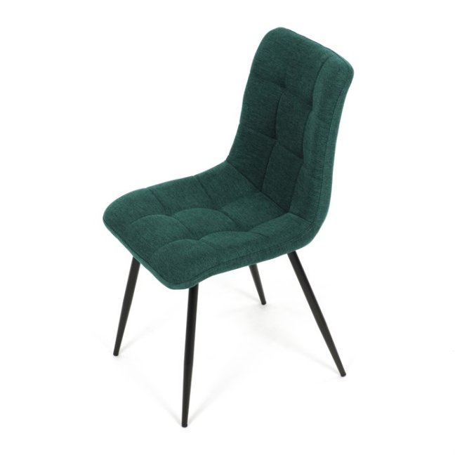 Jídelní židle MONDE — kov, látka, více barev - Barevné varianty jídelní židle MONDE: Stříbrná