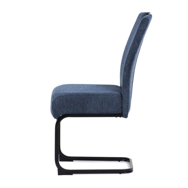 Jídelní židle MARLENE — kov, látka, více barev - Barevné varianty jídelní židle MARLENE: Šedá