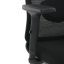 Kancelářská ergonomická židle NOKA — síť / látka, černá, nosnost 150 kg