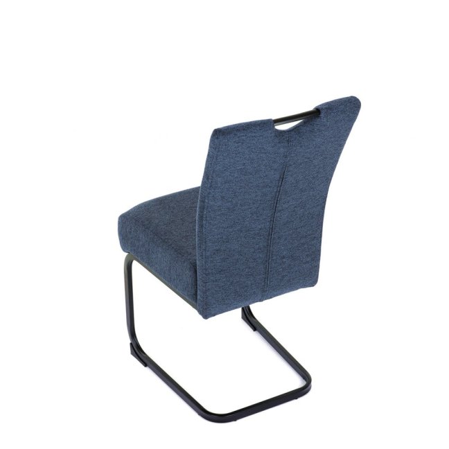 Jídelní židle MARLENE — kov, látka, více barev - Barevné varianty jídelní židle MARLENE: Šedá