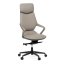 Kancelářské křeslo ZOTTO — ekokůže, šedá