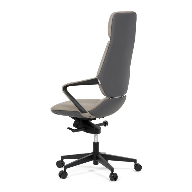 Kancelářské křeslo ZOTTO — ekokůže, šedá