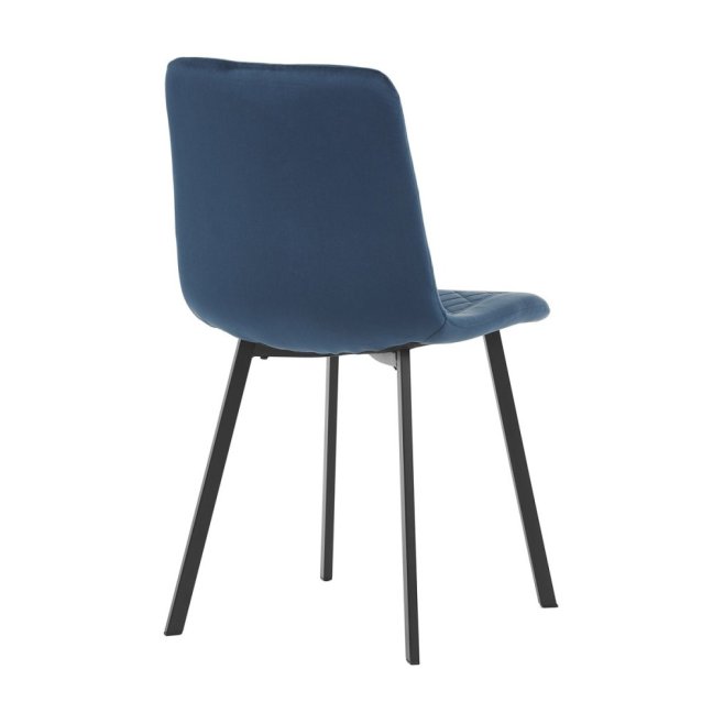 Jídelní židle PAIGE — kov, samet, více barev