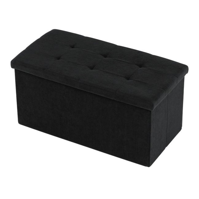 Taburet AFRODITE s úložným prostorem — manšestr, více barev