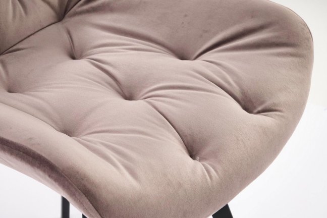 Jídelní otočná židle ROSITA — kov, látka, černá / více barev