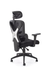Kancelářská ergonomická židle ASTRAL — látka, černá