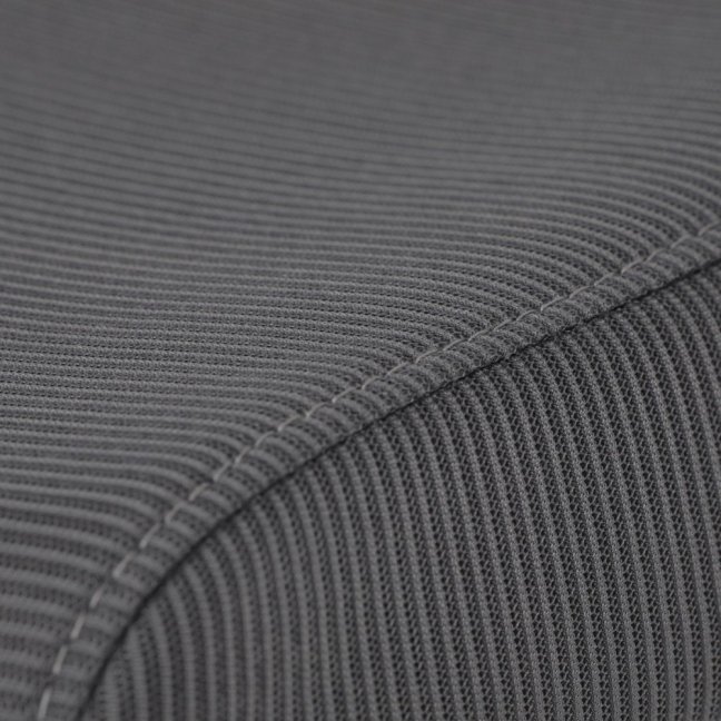 Kancelářská otočná židle TONKA — síť, bílá / šedá