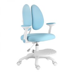Dětská rostoucí židle Neoseat KIDDY TWO — látka, modrá (rozbaleno)