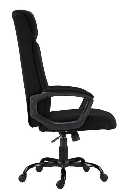 Kancelářské křeslo NEVADA XL — látka, černá, nosnost 150 kg