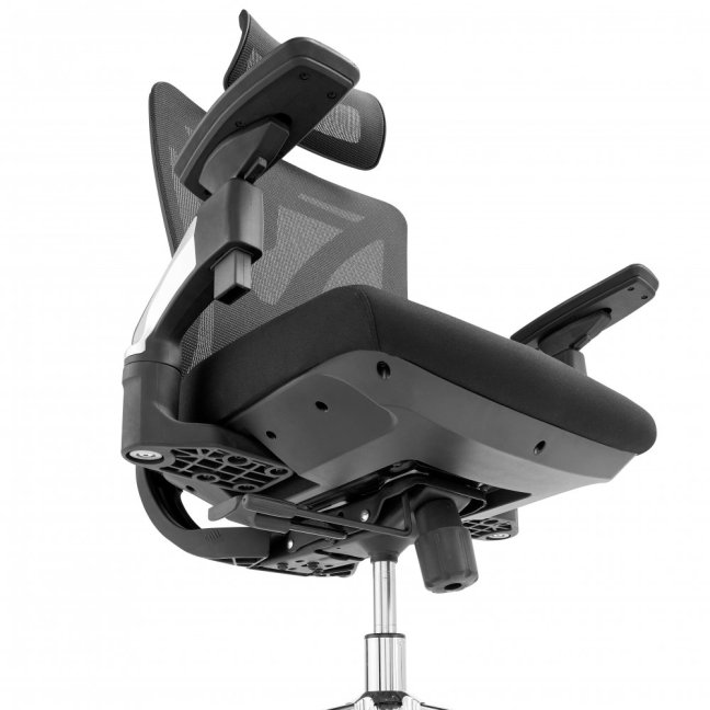 Kancelářská ergonomická židle Neoseat THOMAS — černá, nosnost 150 kg