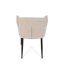 Jídelní křeslo JIMBO — kov, látka, béžová