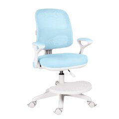 Dětská rostoucí židle Neoseat JUNI 020 — látka, pratelný potah, modrá